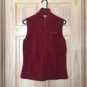 Columbia fleece vest